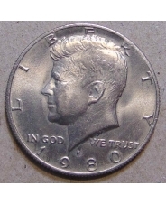 США 50 центов 1980