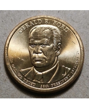 США 1 доллар 2016 Президенты США. 33-й президент Джеральд Форд