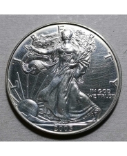 США 1 доллар 2005 Шагающая свобода Ag 