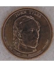 США 1 доллар 2009 10-й президент Джон Тайлер D UNC арт .2212