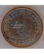 США 1 доллар 2004 Сакагавея. Парящий орел. D. арт. 2444
