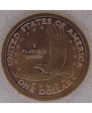 США 1 доллар 2005 Сакагавея. Парящий орел. D. арт. 2443