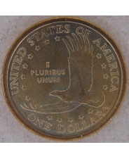США 1 доллар 2006 Сакагавея. Парящий орел. P. арт. 2445