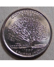 США 25 центов 1999 Connecticut  Коннектикут P UNC