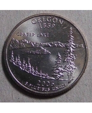 США 25 центов 2005 Oregon. Орегон P UNC арт. 2492