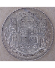 Канада 50 центов 1938 арт. 2772