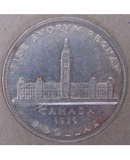 Канада 1 доллар 1939 Королевский визит в Оттаву арт. 3105-63000