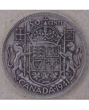 Канада 50 центов 1941 арт. 2770