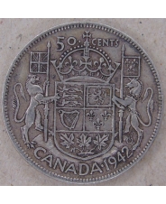 Канада 50 центов 1942 арт. 2768