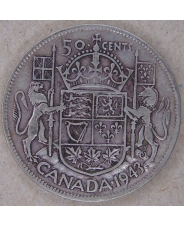 Канада 50 центов 1943 арт. 2767