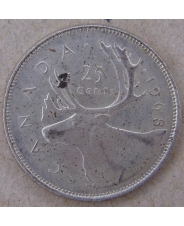 Канада 25 центов 1968 арт. 2801