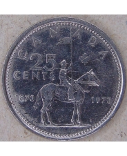 Канада 25 центов 1973 Конная полиция. арт. 3536