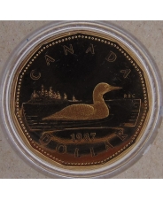 Канада 1 доллар 1987 Proof. арт.1702-0005