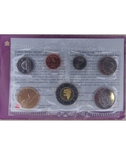 Канада Набор 7 монет 1, 5, 10, 25, 50 центов, 1, 2 доллара 2002 50 лет правления Елизаветы UNC. арт. 3844
