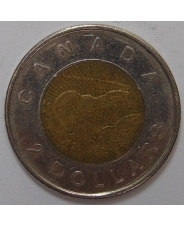 Канада 2 доллара 2006 10 лет с начала чекана монет 2 доллара. арт. 951