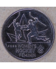 Канада 25 центов 2009 Женский хоккей. арт. 3542