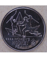 Канада 25 центов 2009 Женский хоккей UNC  арт.1753-0005