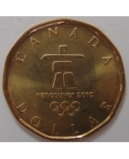 Канада 1 доллар 2010 XXI Зимние Олимпийские Игры в Ванкувере UNC. арт. 1365