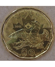 Канада 1 доллар 2016 Олимпийские игры Рио UNC арт. 1399