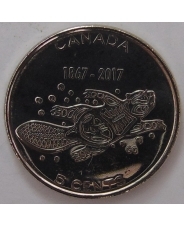 Канада 5 центов 2017 150 лет Конфедерации 1867-2017 UNC арт. 945