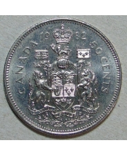 Канада 50 центов 1982