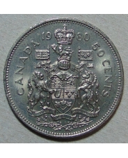 Канада 50 центов 1980