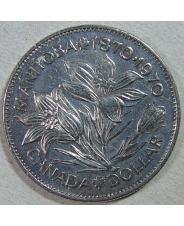 Канада 1 доллар 1970 100 лет со дня присоединения Манитобы арт. 1457