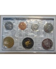 Канада набор 7 монет 2002 50 лет на троне Елизаветы 2  UNC
