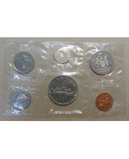 Канада годовой набор монет 1968 UNC