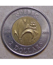 Канада 2 доллара 2008 Quebec. Квебек  арт. 0744