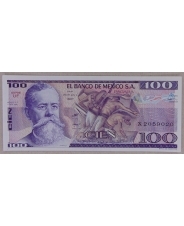 Мексика 100 песо 1981 UNC. арт. 3886 