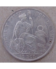 Перу 1/2 соль 1929. арт. 3147-63000