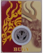 Казахстан 100 тенге 2020 Олень. Бугы BUNC арт. 1857