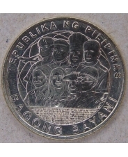 Филиппины 5 песо 2014 Филиппинцы за рубежом UNC арт. 2630