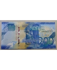 Кения 200 шиллингов 2019 UNC
