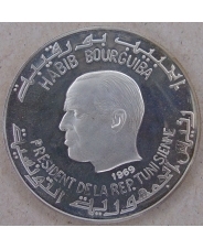 Тунис 1 динар 1969 Августин. арт. 3351-00011